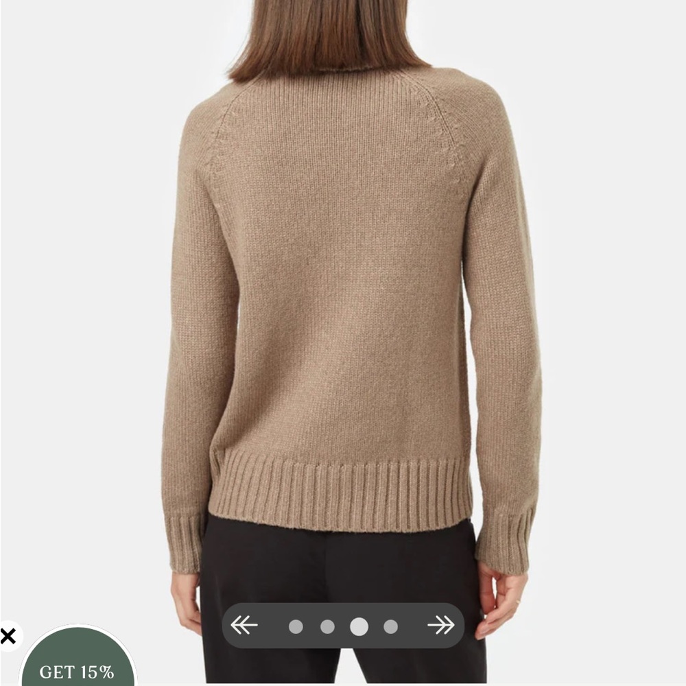 Tentree Highline Wool/cotton Turtleneck Sweater - Picture 3 of 7